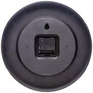 NeXtime NX-7358 Wandklok NXt Sweden Dia 30cm Kunststof Zwart - thumbnail