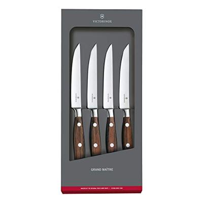 Victorinox 7.7240.4 Steakmessenset Bruin Lengte 12 cm