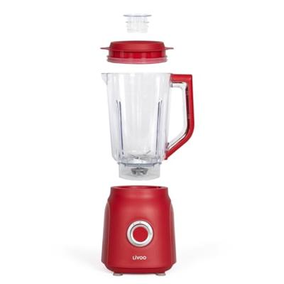 Blender 1,5 L - Livoo - DOP242R - Chili rood