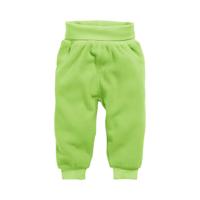 Schnizler Broek Fleece Junior Groen Maat 74 - thumbnail