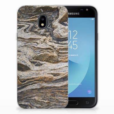 Samsung Galaxy J3 2017 | TPU | Siliconen hoesje | Steen