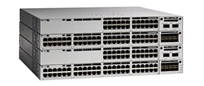 Cisco Catalyst C9300-48U-A netwerkswitch Managed L2/L3 Gigabit Ethernet (10/100/1000) grijs - netwerkswitches (Managed, L2/L3, Gigabit Ethernet (10/100/1000), Full duplex, Rack inbouw)