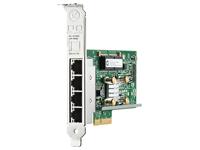 HPE 331FLR - Netwerkadapter - PCIe 2.0 x4 - Gigabit Ethernet x 4 - voor ProLiant DL360p Gen8 - thumbnail