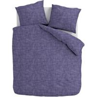 Cotton Rich Collection - Dekbedovertrek - Linnen-Look - Blauw - thumbnail