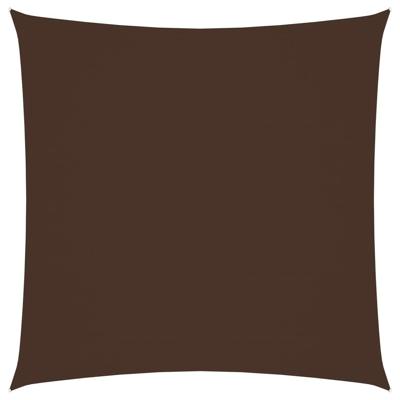 VidaXL Zonnescherm vierkant 3x3 m oxford stof bruin VidaXL Zonnescherm vierkant 3x3 m oxford stof bruin
