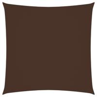 VidaXL Zonnescherm vierkant 3x3 m oxford stof bruin - thumbnail