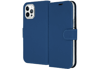 Accezz Wallet Case voor Apple iPhone 12 Pro Max Telefoonhoesje Blauw