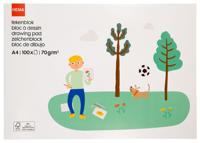 HEMA Tekenblok A4 - thumbnail