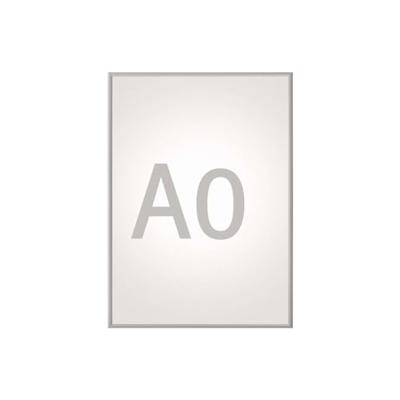 MAUL clicklijst standaard, lijst 25mm A0, zilverkleurig posterframe