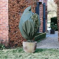 Nature winterafdekhoes met rits H2 m D150 cm groen - thumbnail