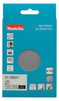 Makita Schuurgaasvel 80x133mm A240 velcro | 10 stuks - D-78807 - thumbnail