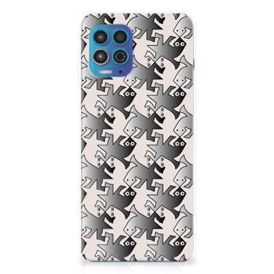 Motorola Moto G100 | TPU Hoesje | Salamander Grey Motorola Moto G100 | TPU Hoesje | Salamander Grey