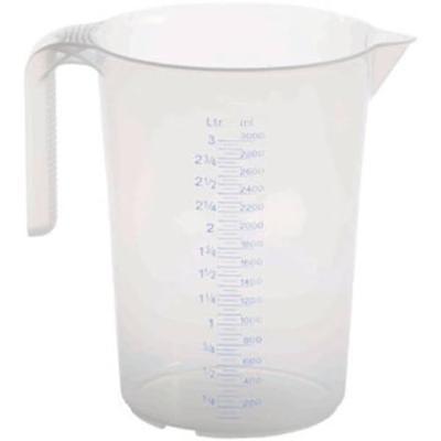 Maatbeker 3 l Polyethyleen