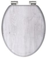 Schutte MDF WC-bril LIGHT WOOD met soft-close 80192 - thumbnail