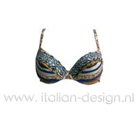 Parah Badmode Bikini Animalier Bruin - thumbnail
