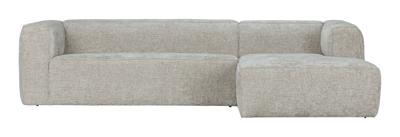 WOOOD Loungebank 'Bean' Rechts, Melange, kleur Naturel