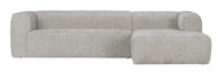 WOOOD Loungebank 'Bean' Rechts, Melange, kleur Naturel - thumbnail