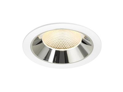 SLV InbouwspotNuminos XL wit/chroom 3000K - 40gr - 1009950