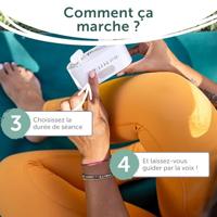 Box Flow - MORPHEE - Audiocoaching - 256 yoga-, pilates- en stretchsessies - 10 tot 40 minuten - Schermvrij - thumbnail