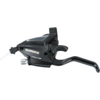 SHIMANO versteller (links) met remhendel 3 speed st-ef500 2 vingers zwart - thumbnail