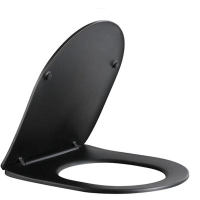 Xellanz Nibiru Toiletzitting - Softclose en Quick Release - Mat Zwart
