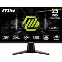 PC-gamerscherm - MSI - 25 inch - Full HD - 200 Hz - Rapid IPS-paneel - 0,5 ms - MAG255F E2 - thumbnail