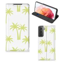 Samsung Galaxy S21 Smart Cover Palmtrees - thumbnail