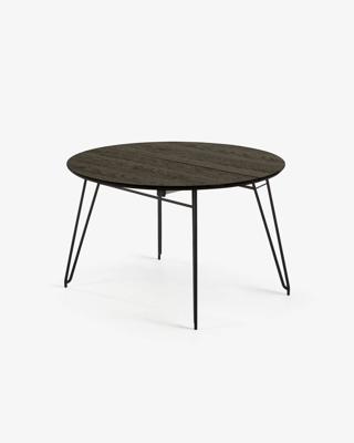 Kave Home Uitschuifbare Ronde Eettafel 'Milian' Ø120 x 120/160/200cm