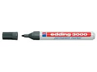 Edding permanent marker 3000 grijs - thumbnail