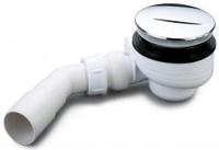 Riko Turboflow douchebak sifon 90 mm chroom - thumbnail