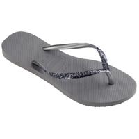 Havaianas Slim Glitter II Slipper Dames Steel Grey 41/42 - thumbnail