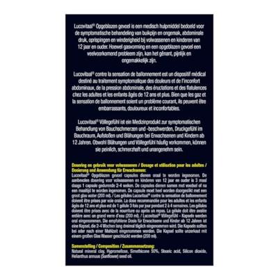 Lucovitaal Opgeblazen Gevoel 30Capsules