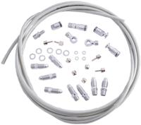 Quaxar remslang kit "sherman" br. line kit sherman silver 3000mm - thumbnail