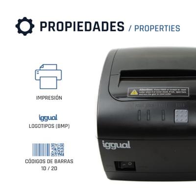 Thermische Printer iggual IGG319321 Monochrome