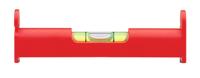 Sola Lijnwaterpas UZ8, 8cm kunststof rood stootvaste libel - 01431001 - 01431001 - thumbnail