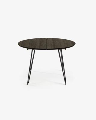 Kave Home Uitschuifbare Ronde Eettafel 'Milian' Ø120 x 120/160/200cm
