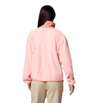 Columbia Sequoia Grove™ 1/2 Zip Pully Dames Pink Sand, Alpenglow XL