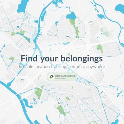 Beeep BeTag Android Tracker White & Keychain White - 3 pack