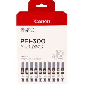 Canon PFI-300 multipack MBK/PBK/C/M/Y/PC/PM/R/GY/CO
