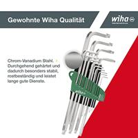 Wiha Stiftsleutelset | in ProStar houder | TORX® | 14-delig | titaanzilver - 39104 - 39104 - thumbnail