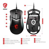 MSI CLUTCH GM51 Lightweight muis - thumbnail