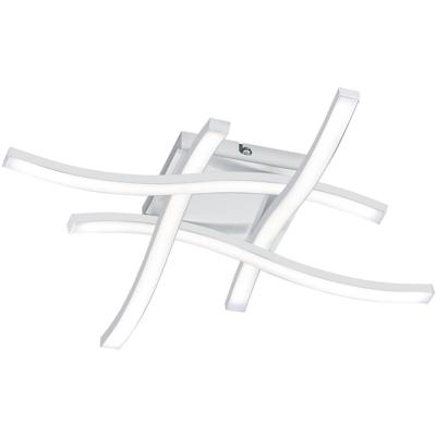 LED Plafondlamp 20W Natuurlijk Wit 4000K Vierkant Mat Wit Aluminium