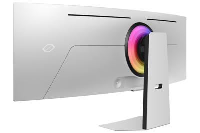 Samsung Monitor Gaming Odyssey OLED G9 (S49CG950), Curvo (1800R), 49 inch, 5120x1440 (DQHD), Smart Hub, 32:9, HDR10+, OLED, 240Hz, 0,03ms, Freesync Premium Pro, Micro HDMI, USB 3.0, DP, luidspreker