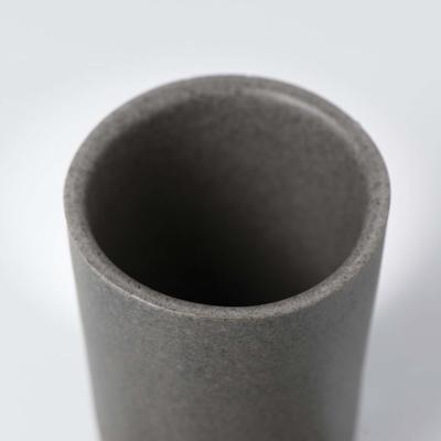 Tandenborstelbeker vrijstaand Sealskin Pierra polyresin Grijs