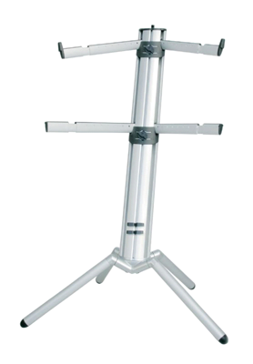 K&M 18860 Spider Pro keyboard standaard zilver