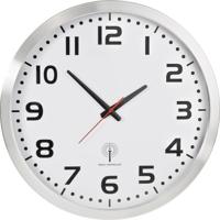 EUROTIME 56863 Wandklok Zendergestuurd 50 cm x 50 cm x 50 cm x 50 cm Zilver - thumbnail