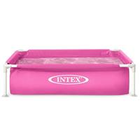 Intex 57172NP Wet Set Collection Mini Frame Pool 122x122 cm Roze - thumbnail