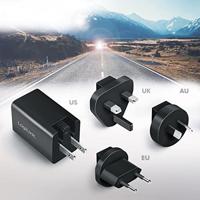 LogiLink PA0301 oplader voor mobiele apparatuur Universeel Zwart AC Snel opladen Binnen - thumbnail