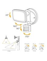 LED spotlight EDM 32572 Zwart F 10 W 750 Lm (4000 K) - thumbnail