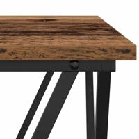 Salontafel 3 pcs Oud hout 50 x 50 x 40 cm - thumbnail